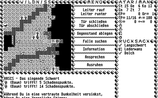 Singende Schwert (Das) atari screenshot